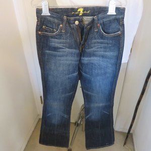 7 For All Mankind Women's Size W26 L31 A Pocket Blue Jeans Style U130061U-061U